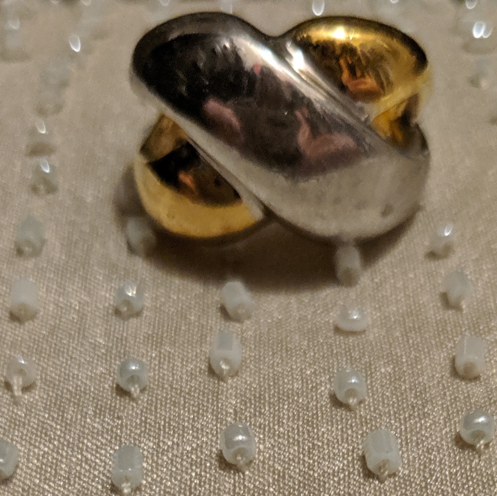 Gold And Silver Ring